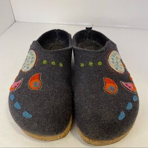 Haflinger Womens Paisley Mule size 8.5 (39)